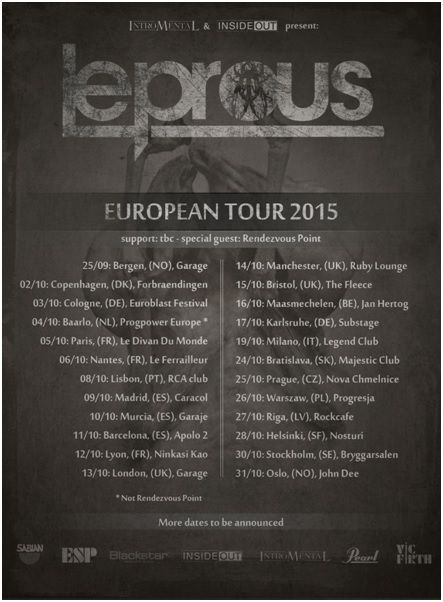 Leprous Announces European Tour