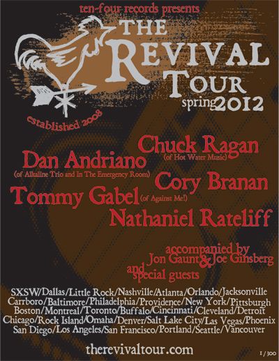 The Revival Tour feat Chuck Ragan – REVIEW