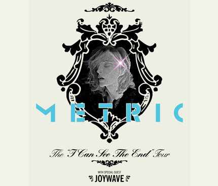 Metric’s “I Can See The End Tour” – Ticket Giveaway